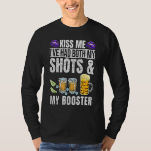 Camiseta Bésame, he tenido mis dos disparos y me siento gra