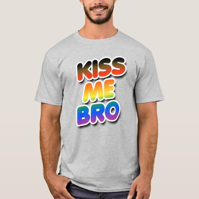 Camiseta Bésame hermano (Anverso)