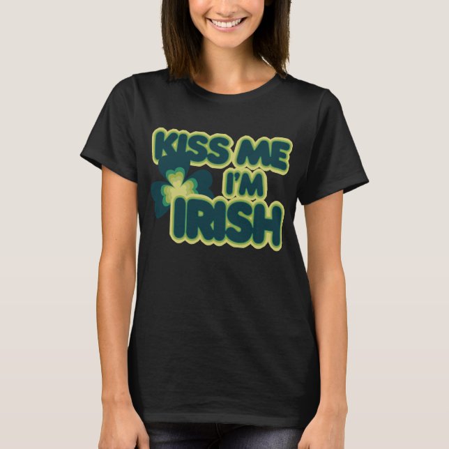 Camiseta Bésame mi irlandés (Anverso)