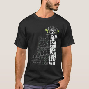Camiseta Bésame mi irlandés St Patrick's Day Funny Tree Sha