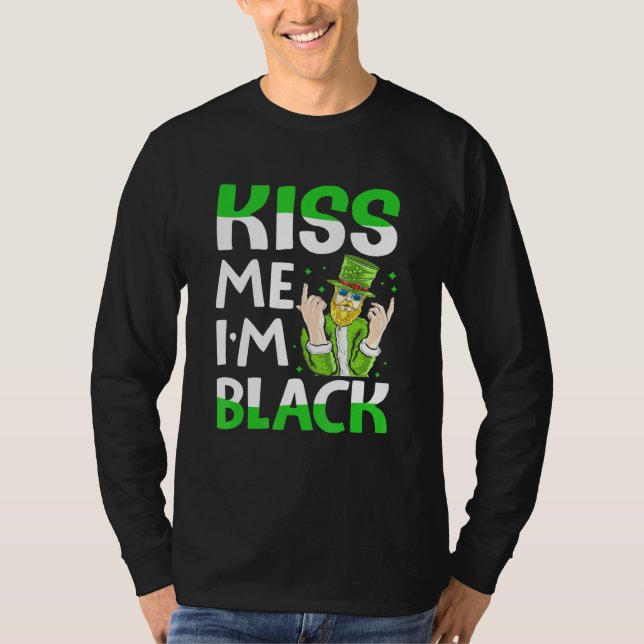 Camiseta Bésame mi negro irlandés (Anverso)
