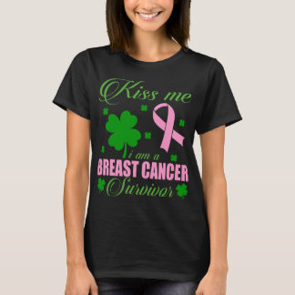 Camiseta Bésame Regalo del Día de San Patricio Sobrevivient