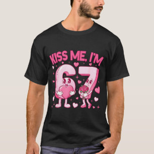 Camiseta Bésame Soy 6 7 Lindo Divertido 67 Meme Cumpleaños
