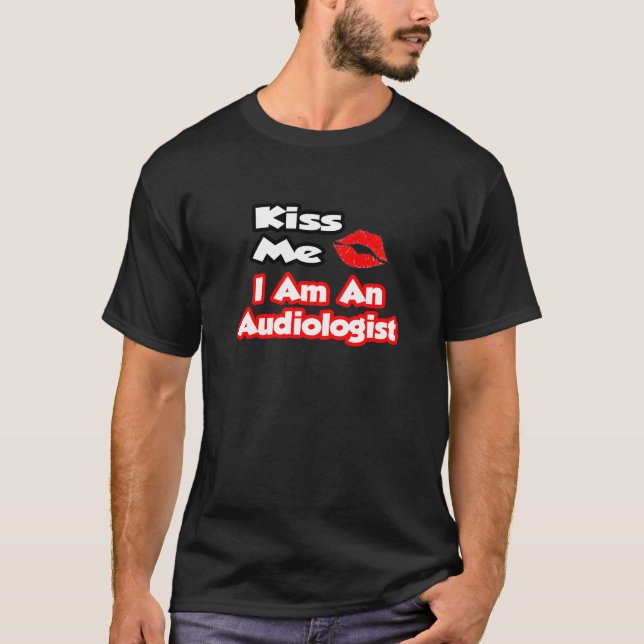 Camiseta Bésame.. Soy Audiólogo (Anverso)