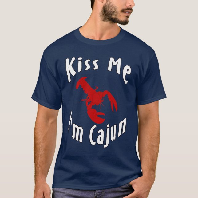 Camiseta Bésame, soy cajún (Anverso)