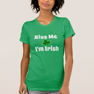 Camiseta Bésame, soy el Día de la Santa Patía de Irlanda