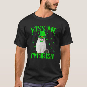 Camiseta Bésame Soy el Gorra irlandés Leprechaun Ragdoll St