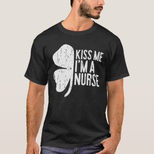 Camiseta Bésame Soy Enfermera Regalo del Día de Sa