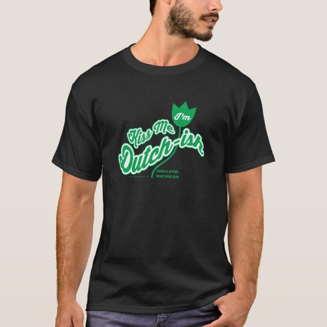 Camiseta Bésame, soy holandés (Anverso)