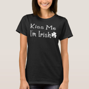 Camiseta Bésame soy idea irlandesa Día de San Patricio