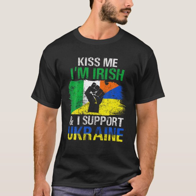 Camiseta Bésame soy irlandés (Anverso)