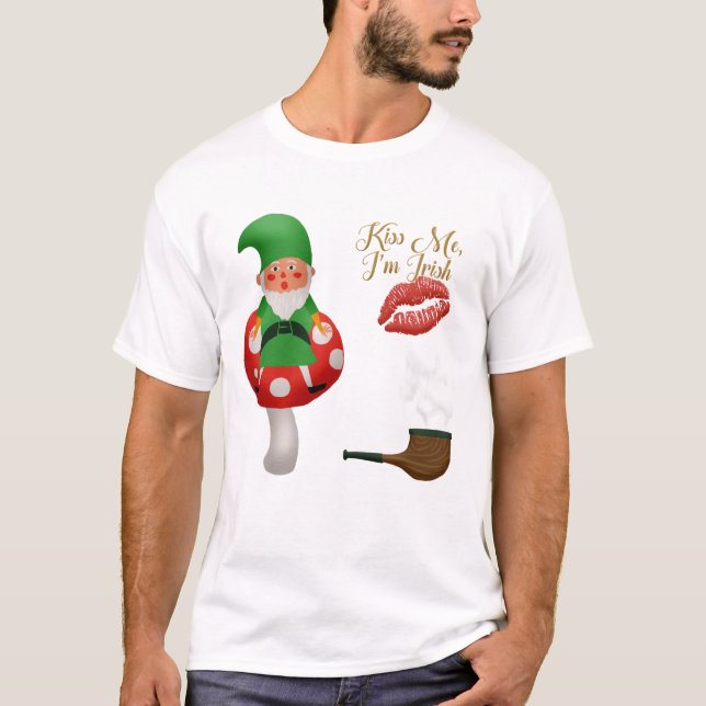 Camiseta Bésame soy irlandés (Anverso)
