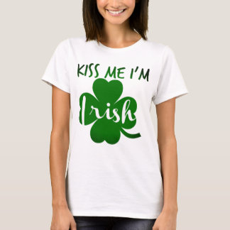 Camiseta bésame soy irlandés