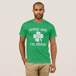 Camiseta Bésame. Soy irlandés.