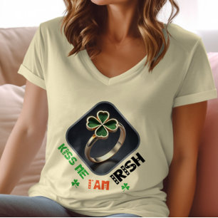 Camiseta Bésame, soy irlandés - Carnaval de Creek de los en