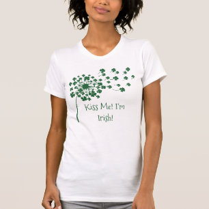 Camiseta Bésame soy irlandés - Dandelion Clover T-Shirt