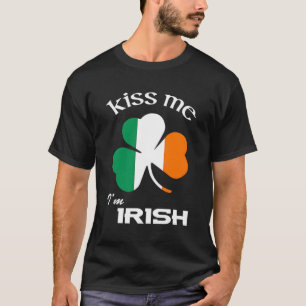 Camiseta Bésame Soy Irlandés Día De San Patricio