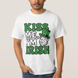 Camiseta Bésame, soy irlandés - Día de San Patricio