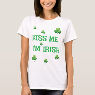Camiseta Bésame, soy irlandés - Día de San Patricio
