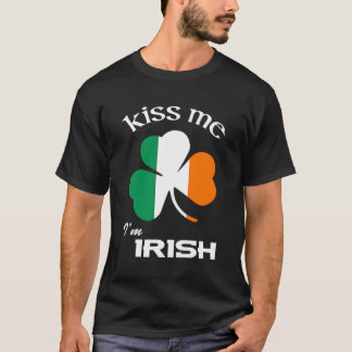 Camiseta Bésame Soy Irlandés Día De San Patricio