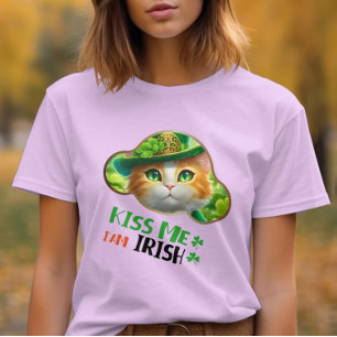 Camiseta Bésame, soy irlandés - Encantos afortunados