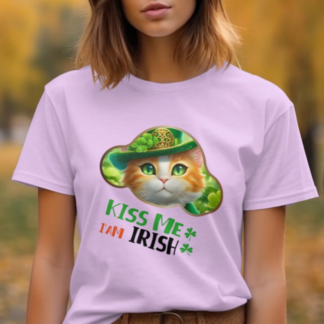 Camiseta Bésame, soy irlandés - Encantos afortunados (Subido por el creador)