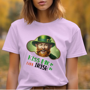 Camiseta Bésame, soy irlandés - Festival de Folclore Irland