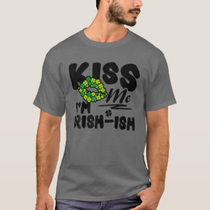 Camiseta Bésame soy irlandés-Ish St. Patrick's Day Funny