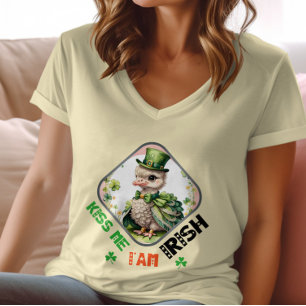 Camiseta Bésame, soy irlandés - La olla de la diversión de
