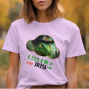 Camiseta Bésame, soy irlandés - Leprechaun Legends