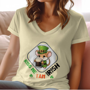 Camiseta Bésame, soy irlandés - noche de pub irlandés