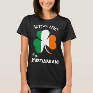 Camiseta Bésame soy la jordana Shamrock Jordan St Patrick
