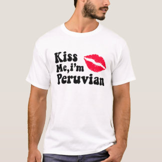 Camiseta Bésame soy peruano