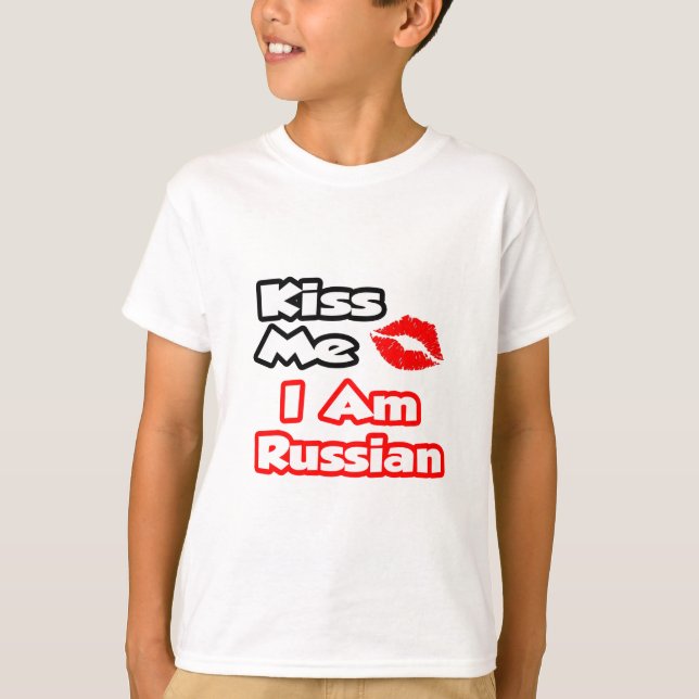 Camiseta Bésame.. Soy Ruso (Anverso)