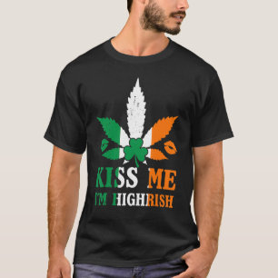 Camiseta Bésame soy Shamrock Funny Irish St Patri