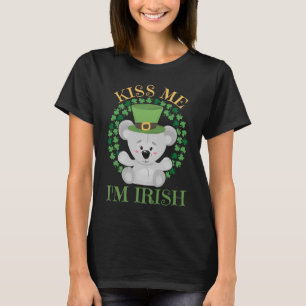 Camiseta Bésame, soy un elefante de la suerte irlandés