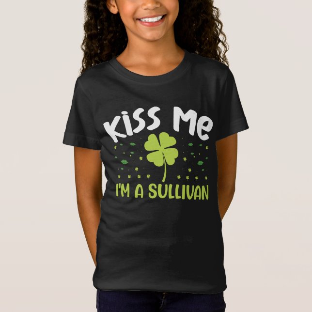 Camiseta Bésame, soy un Sullivan - Apellido Sullivan (Anverso)