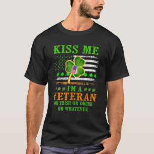 Camiseta Bésame soy un veterano inversionista irlandés en e