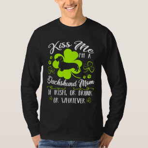 Camiseta Bésame Soy Una Madre Dachshund De Irlandés Oh Borr