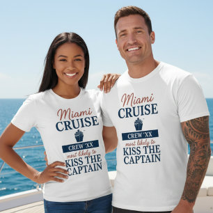 Camiseta Besando a la Tripulación del Crucero de M