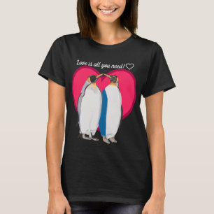 Camiseta "besando" al Rey Pingüino