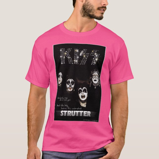 Camiseta Besar la banda - Álbum de 1974 - Letras más estric (Anverso)