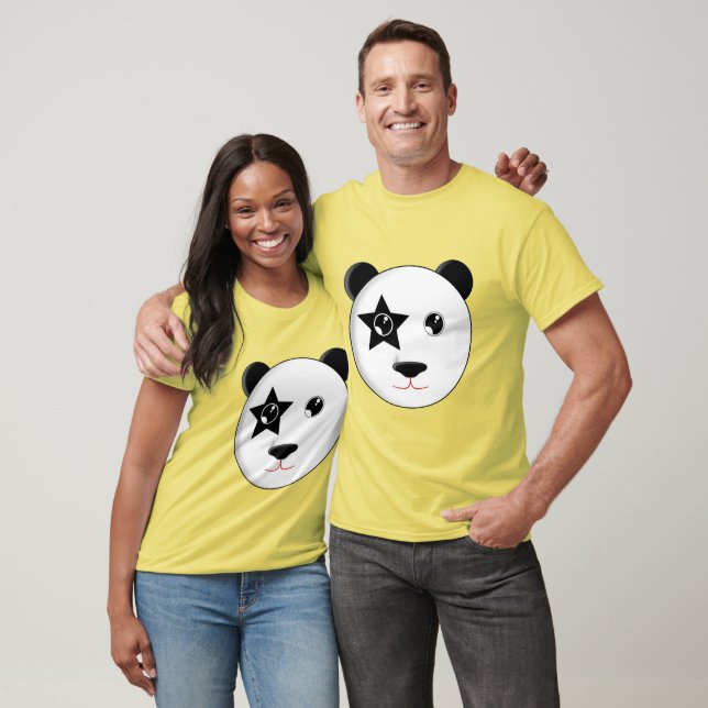 Camiseta Besar los pandas (Unisexo)