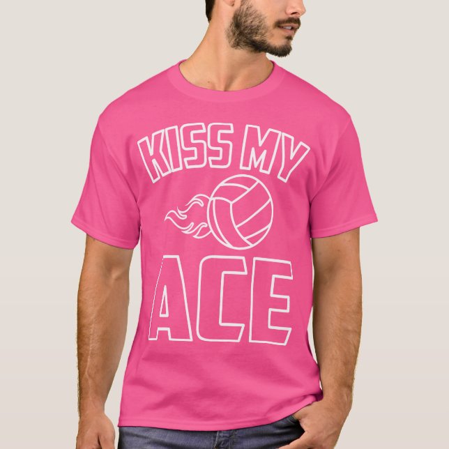 Camiseta Besar mi Chiste de voleibol divertido Pun (Anverso)