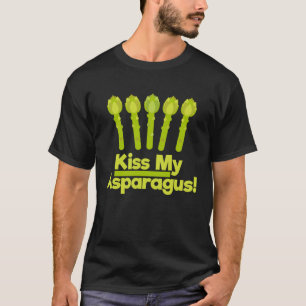 Camiseta Besar mi espárrago Delicioso Espárrago Verde Veget