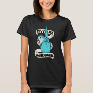 Camiseta Besar mi loro subflufaría yo Blue Monk Parakeet