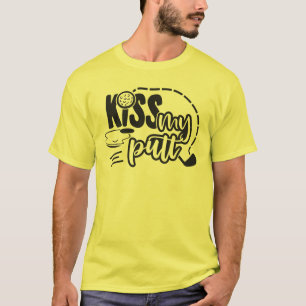 Camiseta Besar mi putt - Un juguetón diseño de golf