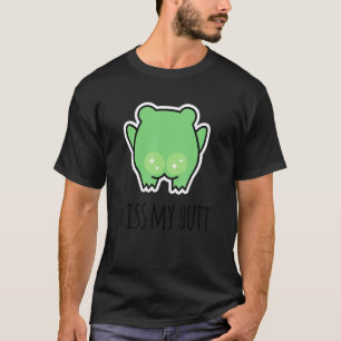Camiseta Besar mi sapo verde trasero
