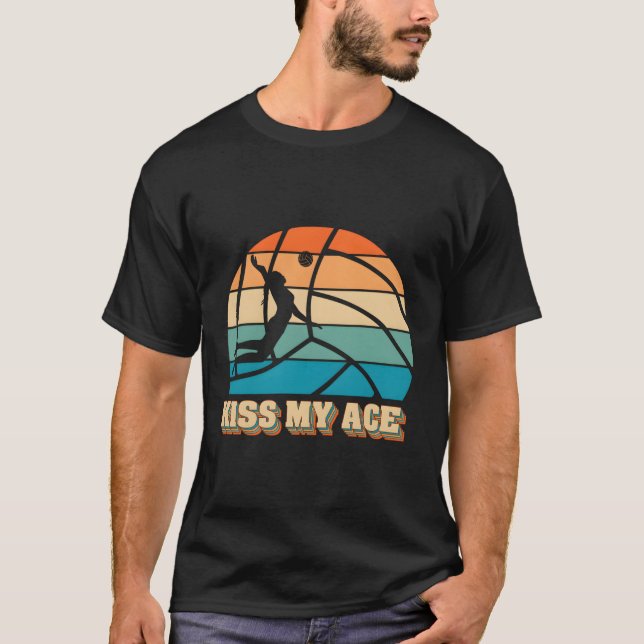 Camiseta Besar Mi Voleibol De Ace Para Jugadores De Voleibo (Anverso)