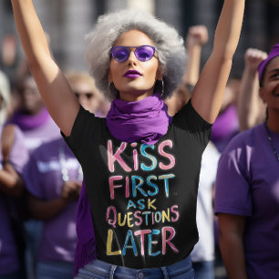 Camiseta Besar primero, hacer preguntas después